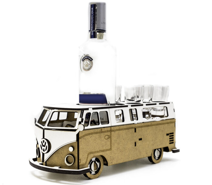 Stojak Volkswagen T1 na alkohol z grawerem na prezent