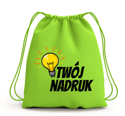 plecak z własnym nadrukiem bawełniany