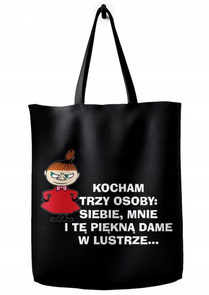 Torba bawełniana z Małą Mi – lekka, pojemna, pełna charakteru. Idealna dla osób, które nie boją się wyrazić swojego zdania. Pokaż światu swoją zadziorną stronę!