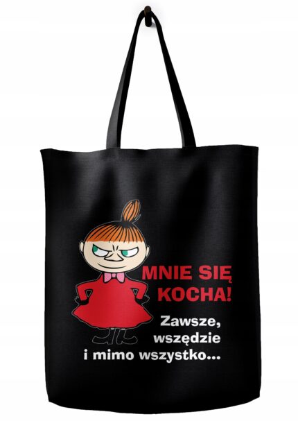 Torba bawełniana z Małą Mi – lekka, pojemna, pełna charakteru. Idealna dla osób, które nie boją się wyrazić swojego zdania. Pokaż światu swoją zadziorną stronę!
