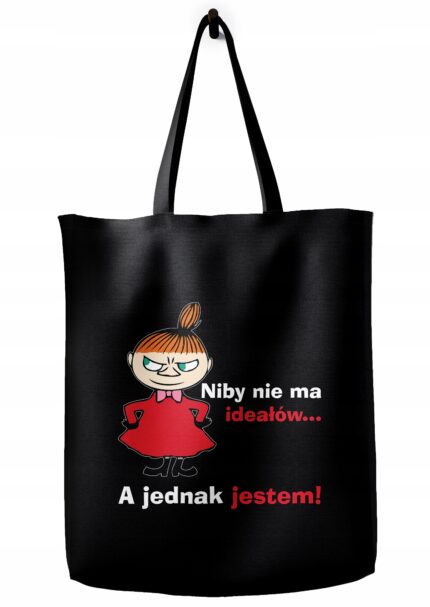 Torba bawełniana z Małą Mi – lekka, pojemna, pełna charakteru. Idealna dla osób, które nie boją się wyrazić swojego zdania. Pokaż światu swoją zadziorną stronę!