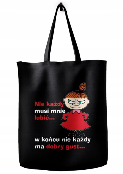 Torba bawełniana z Małą Mi – lekka, pojemna, pełna charakteru. Idealna dla osób, które nie boją się wyrazić swojego zdania. Pokaż światu swoją zadziorną stronę!