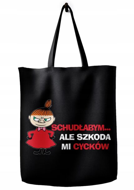 Torba bawełniana z Małą Mi – lekka, pojemna, pełna charakteru. Idealna dla osób, które nie boją się wyrazić swojego zdania. Pokaż światu swoją zadziorną stronę!