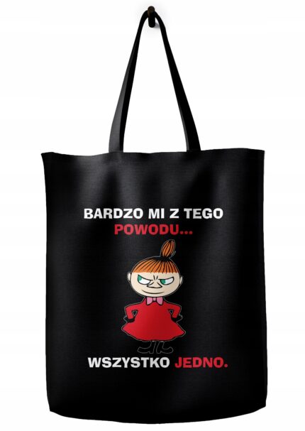 Torba bawełniana z Małą Mi – lekka, pojemna, pełna charakteru. Idealna dla osób, które nie boją się wyrazić swojego zdania. Pokaż światu swoją zadziorną stronę!